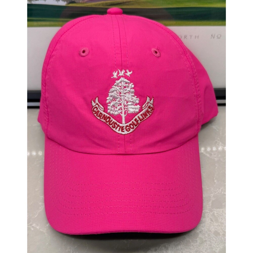 Carnoustie Golf Links - Imperial Golf Hat - Women's Adjustable - Pink